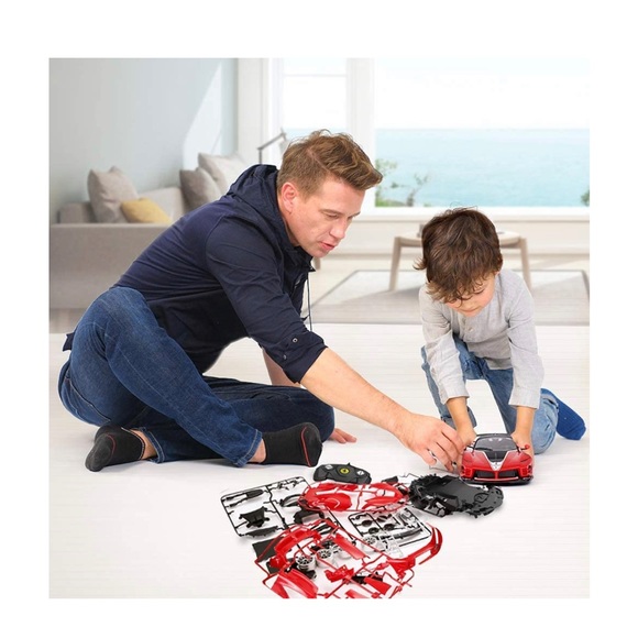 RASTAR RC Car Kits to Build, 1/18 Ferrari FXX-K EVO RC Car Assembly Building Kit - Picture 6 of 6